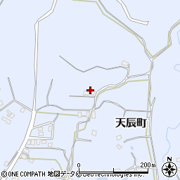 鹿児島県薩摩川内市天辰町1318周辺の地図