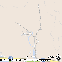 鹿児島県薩摩川内市湯島町2664-58周辺の地図