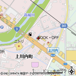 南九州マツダ川内店周辺の地図