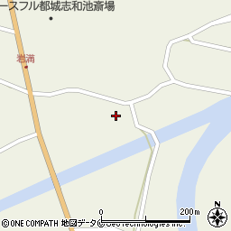 宮崎県都城市岩満町244周辺の地図