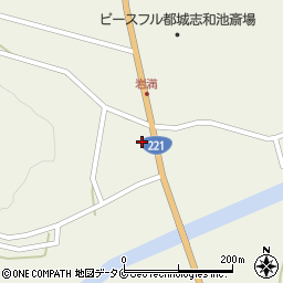 宮崎県都城市岩満町114周辺の地図