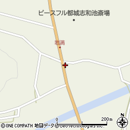 宮崎県都城市岩満町223周辺の地図