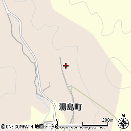 鹿児島県薩摩川内市湯島町2838-36周辺の地図
