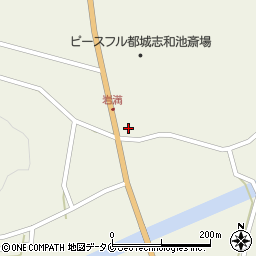 宮崎県都城市岩満町387周辺の地図