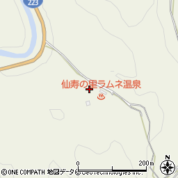 仙寿の里ラムネ温泉周辺の地図