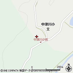 鹿児島県霧島市牧園町上中津川1230周辺の地図