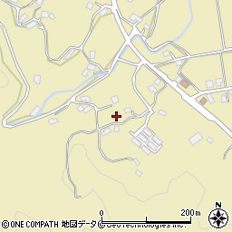 鹿児島県薩摩川内市中村町7431周辺の地図