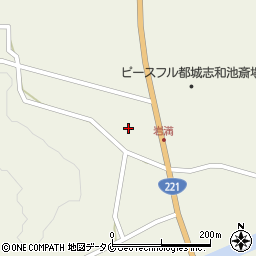 宮崎県都城市岩満町395周辺の地図