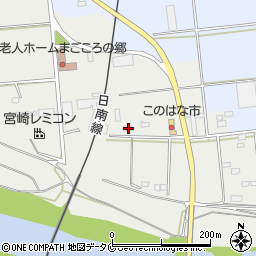 宮崎県宮崎市熊野2724周辺の地図