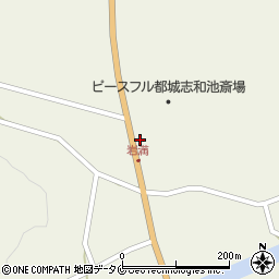 宮崎県都城市岩満町391-3周辺の地図