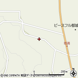 宮崎県都城市岩満町111-1周辺の地図