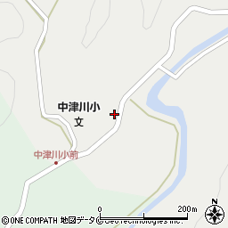 鹿児島県霧島市牧園町上中津川30周辺の地図