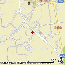 鹿児島県薩摩川内市中村町7425周辺の地図