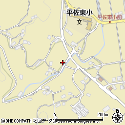 鹿児島県薩摩川内市中村町7463周辺の地図