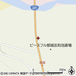 宮崎県都城市岩満町404周辺の地図