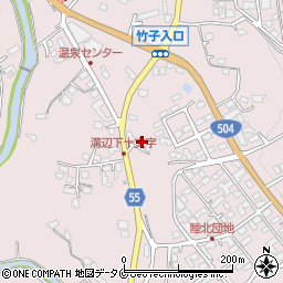 鹿児島県霧島市溝辺町有川800周辺の地図