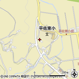 鹿児島県薩摩川内市中村町7394周辺の地図
