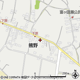 宮崎県宮崎市熊野5753-1周辺の地図