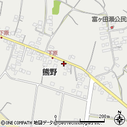 宮崎県宮崎市熊野5753-2周辺の地図