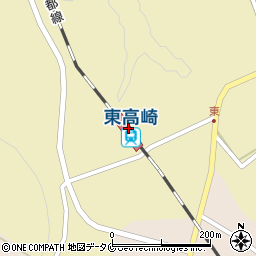 東高崎駅周辺の地図