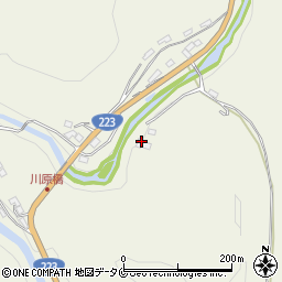 鹿児島県霧島市牧園町宿窪田3494周辺の地図