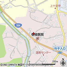 鹿児島県霧島市溝辺町有川883周辺の地図