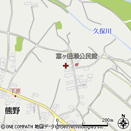 宮崎県宮崎市熊野5283-2周辺の地図