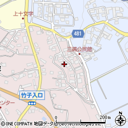 鹿児島県霧島市溝辺町有川851周辺の地図