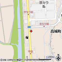 薩摩自動車整備工場周辺の地図