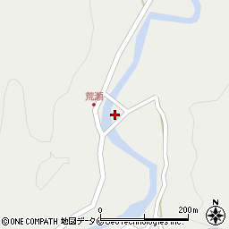 鹿児島県霧島市牧園町上中津川389周辺の地図