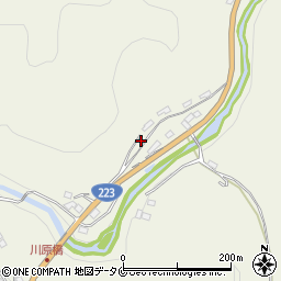 鹿児島県霧島市牧園町宿窪田1820周辺の地図