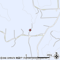 鹿児島県薩摩川内市樋脇町倉野72周辺の地図