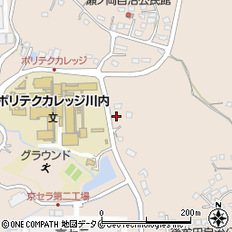 鹿児島県薩摩川内市高城町2525-1周辺の地図