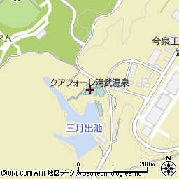清武温泉周辺の地図