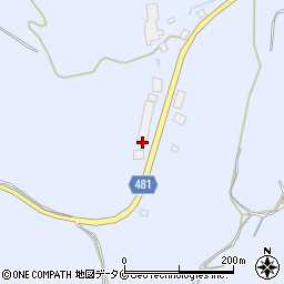 鹿児島県霧島市溝辺町三縄1403周辺の地図
