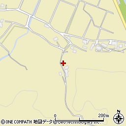 鹿児島県薩摩川内市中村町8324周辺の地図