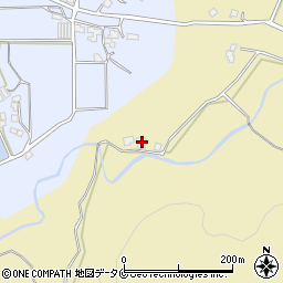 鹿児島県薩摩川内市中村町7924周辺の地図