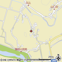 鹿児島県薩摩川内市中村町3052周辺の地図