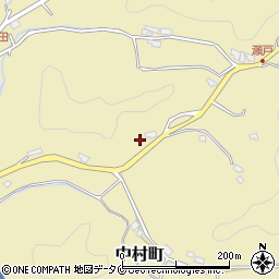 鹿児島県薩摩川内市中村町3466周辺の地図