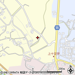 鹿児島県霧島市溝辺町竹子4621周辺の地図