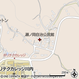 瀬ノ岡自治公民館周辺の地図