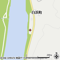 鹿児島県薩摩川内市白浜町1580周辺の地図