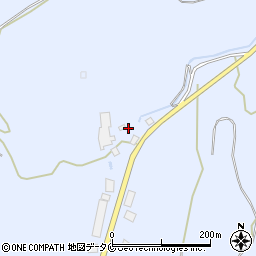 鹿児島県霧島市溝辺町三縄1105周辺の地図
