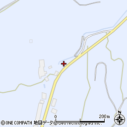 鹿児島県霧島市溝辺町三縄1276周辺の地図