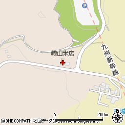 崎山米店周辺の地図