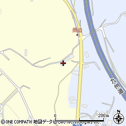 鹿児島県霧島市溝辺町竹子2295周辺の地図