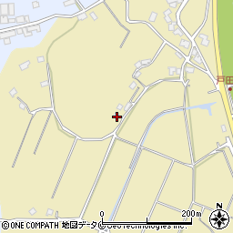 鹿児島県薩摩川内市中村町8210周辺の地図