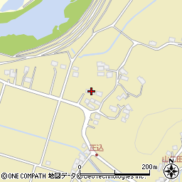 鹿児島県薩摩川内市中村町805周辺の地図