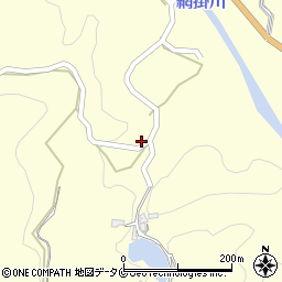 鹿児島県霧島市溝辺町竹子486周辺の地図