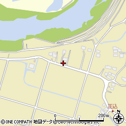 鹿児島県薩摩川内市中村町386-1周辺の地図